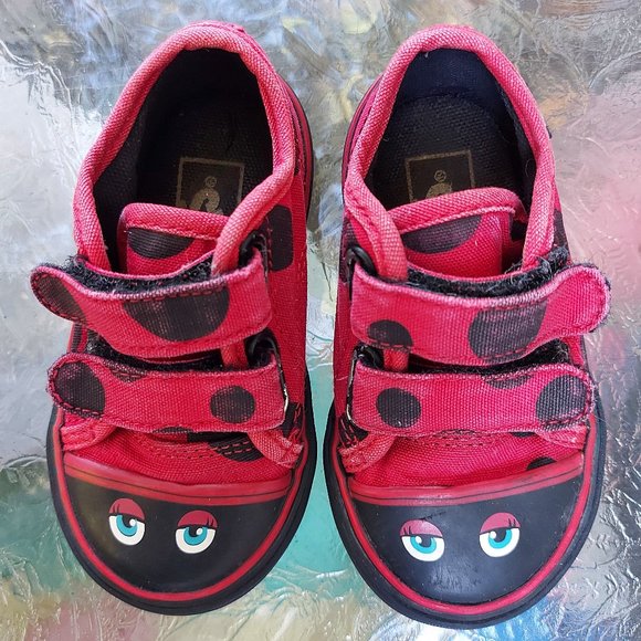 Vans Toddler's Lady Bug Sneakers - Picture 3 of 8